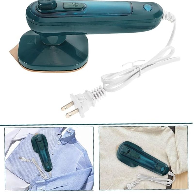 Handheld Garment Steamer for Quick Wrinkle Removal at Home & Travel